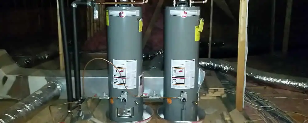 Tankless water heater installation for home hot water in Burlington, VT